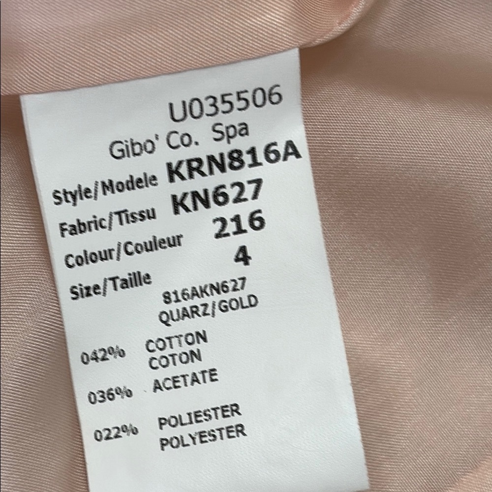 MICHAEL Michael Kors Cream Tailored Blazer pale, pink and white gold - Picture 12 of 16
